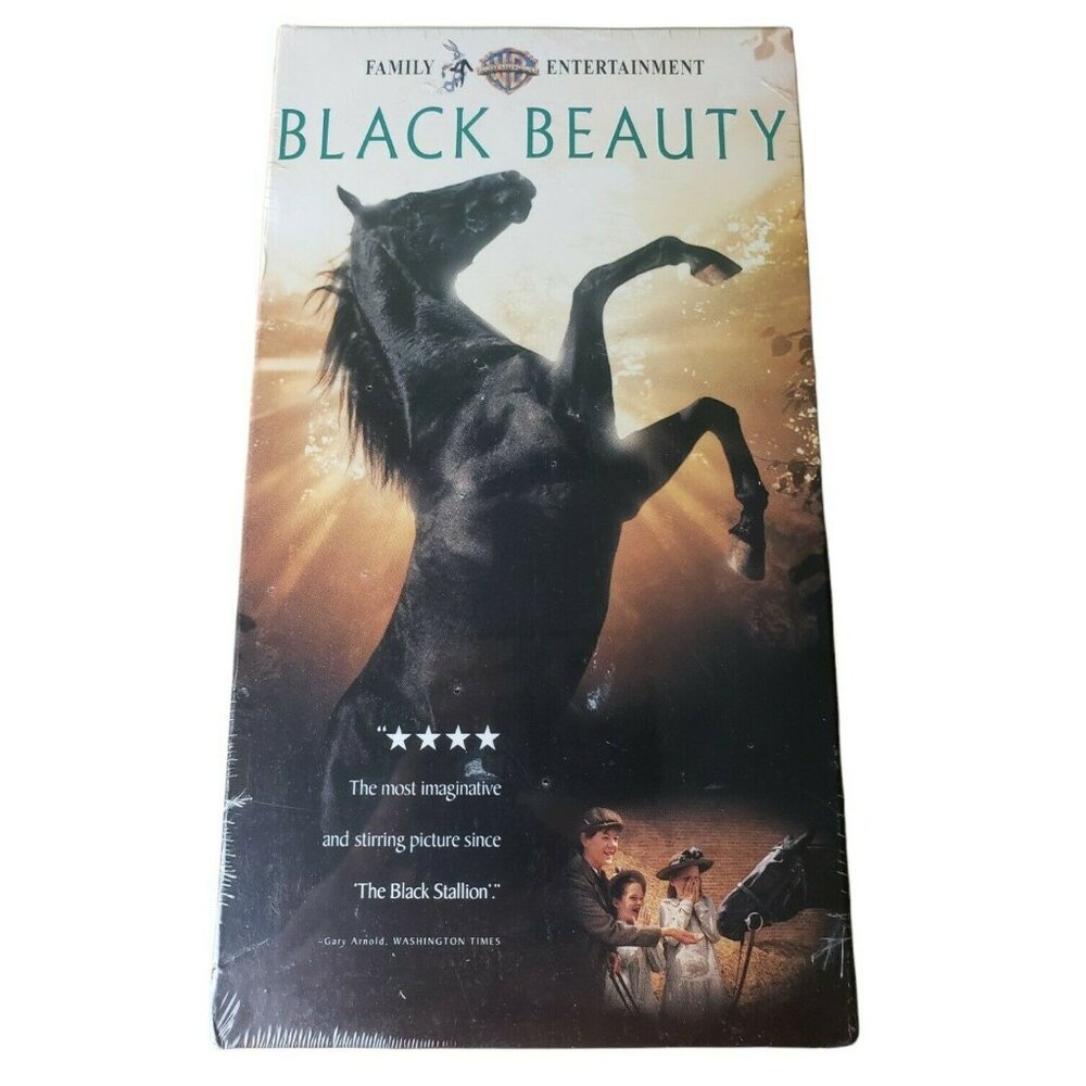 Black Beauty VHS 1994 VCR Tape Warner Bros Horse Movie NEW Sealed
